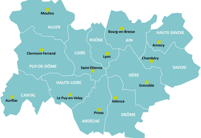 chambery region rhone alpes